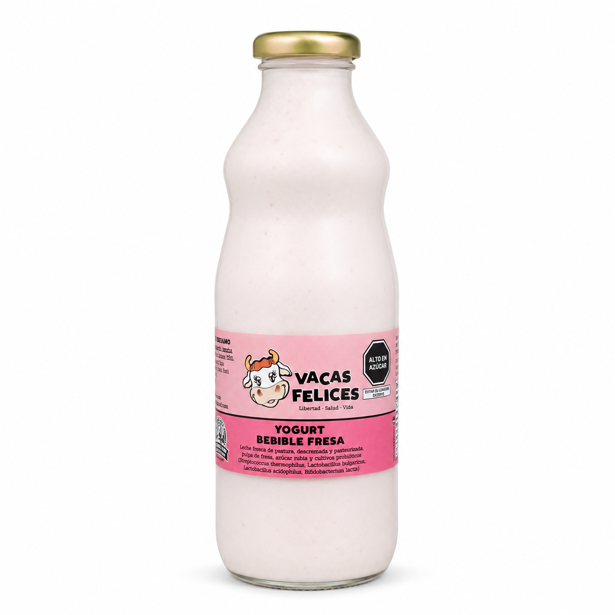 YOGURT BEBIBLE FRESA BOT VID 1 LT - VF YOGURT BEBIBLE FRESA BOT VID 1 LT - VF - Imagen 1