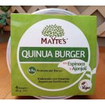 HAMBURGUESA PACK QUINUA ESPINACA BURGER x4  - MAYTES