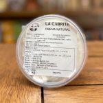 Queso Crema natural 200gr - La Cabrita