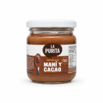 MANTEQUILLA MANI Y CACAO 170GR - LA PURITA UND