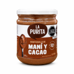 MANTEQUILLA MANI Y CACAO 410GR- LA PURITA